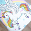 Katoen kinderdekbedovertrek Believe in magic - 140x220 + 60x70 cm