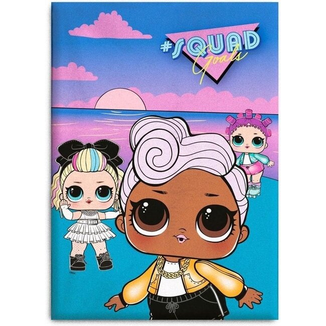 LOL Surprise! Fleeceplaid - Squad - 100 x 140 cm - Multi