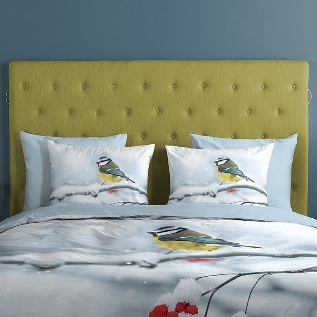 Katoen dekbedovertrek Pimpelmees