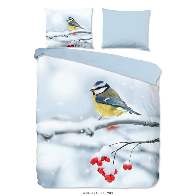 Katoen dekbedovertrek Pimpelmees