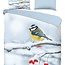 Katoen dekbedovertrek Pimpelmees