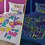 Glow in the dark dekbedovertrek Level up - katoen - 140x200 cm