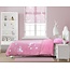 Teddy Fleece kinderdekbedovertrek - Glow in the dark - Unicorn  - Roze - 140x220 + 60x70 cm