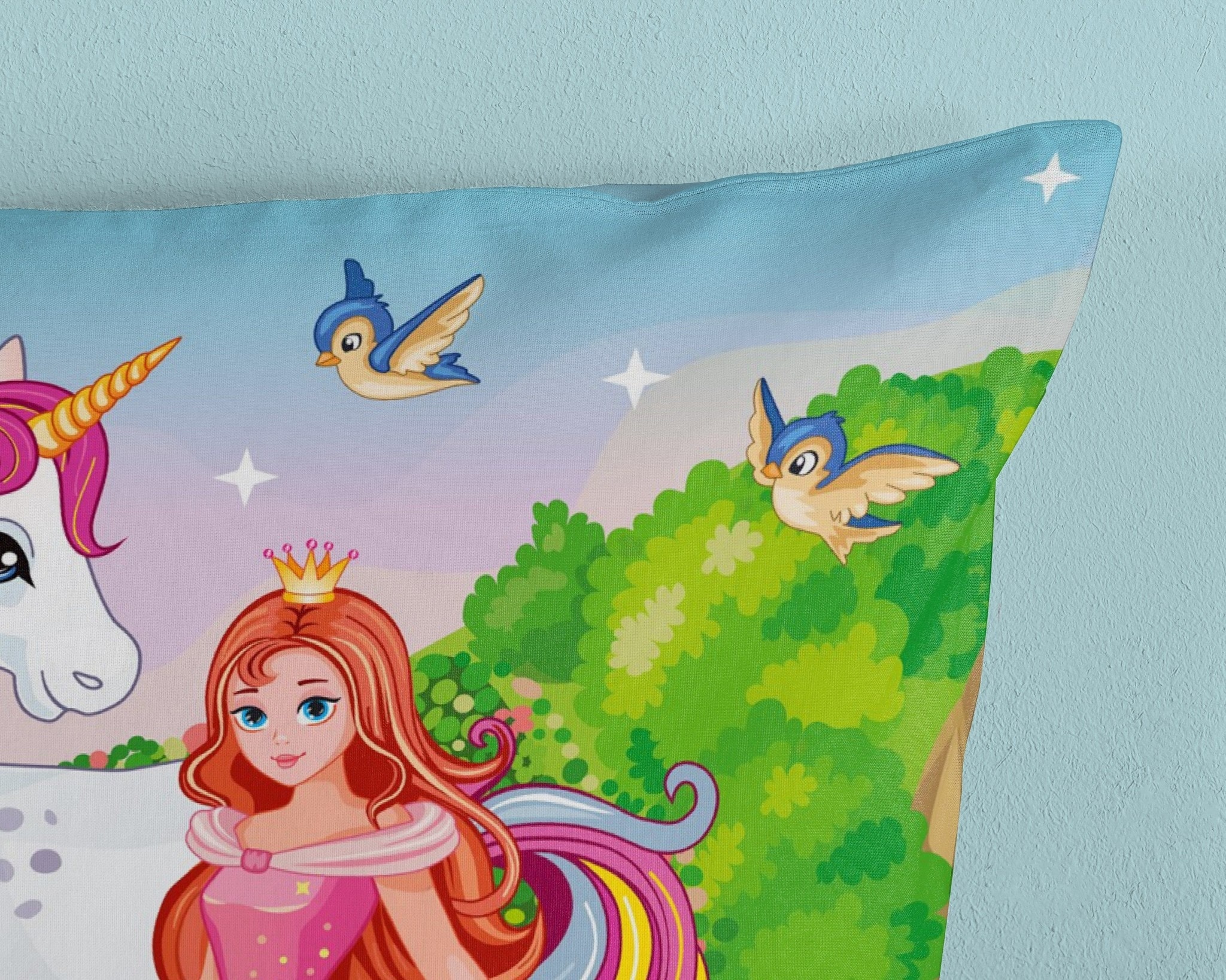 Good Morning kinderdekbedovertrek Fairytale - katoen - 140x220 + 60x70 cm