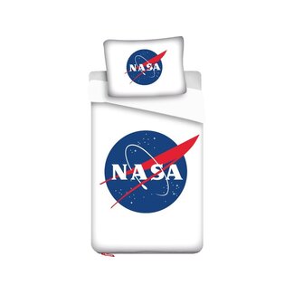 NASA Nasa Dekbedovertrek wit - katoen - 140x200 cm