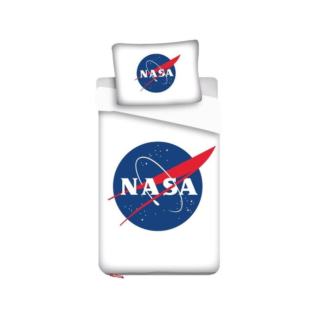 Nasa Dekbedovertrek wit - katoen - 140x200 + 70x90 cm