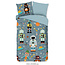 Katoen kinderdekbedovertrek Spacemen -140x220 + 60x70 cm