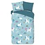 Flanel kinderdekbedovertrek  snowycorn -140x220 + 60x70 cm