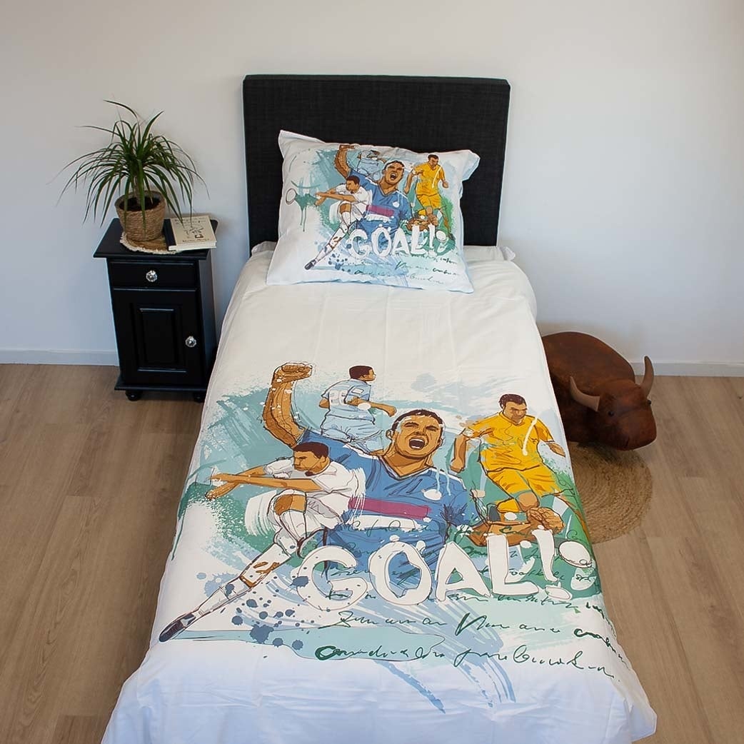 Decoware kinderdekbedovertrek Goal - 140x220 + 60x70 cm - katoen renforce