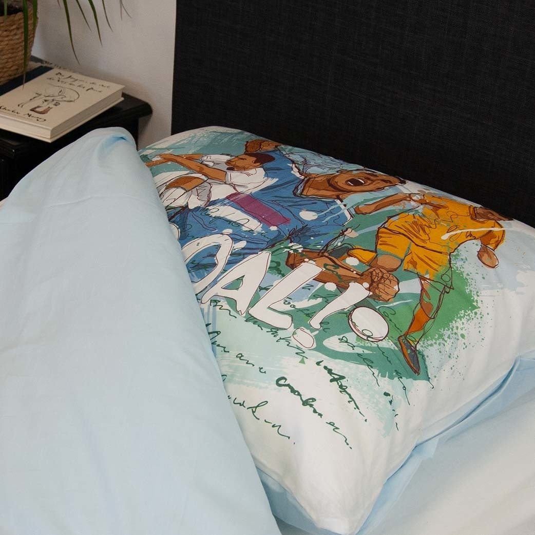 Decoware kinderdekbedovertrek Goal - 140x220 + 60x70 cm - katoen renforce