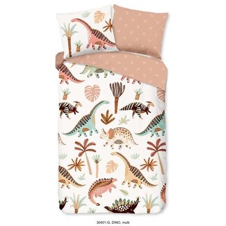 Good Morning Ledikant dekbedovertrek Dino - Katoen