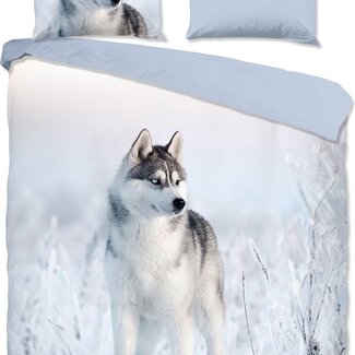 Good Morning Dekbedovertrek Sachar husky - Katoen