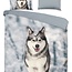 Flanel dekbedovertrek Husky