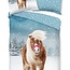 Flanel kinderdekbedovertrek sweet pony - 140x220 + 60x70 cm