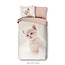 Katoen kinderdekbedovertrek kitten cute - 140x220 + 60x70 cm