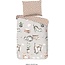 Katoen kinderdekbedovertrek Catlife - 140x220 + 60x70 cm
