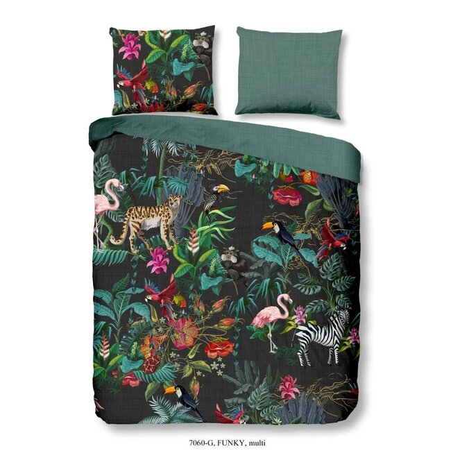 Katoen dekbedovertrek Paradise