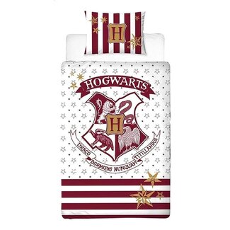Disney & Licentie Harry Potter dekbedovertrek Hogwarts red - katoen