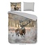 Flanel dekbedovertrek Hert winter