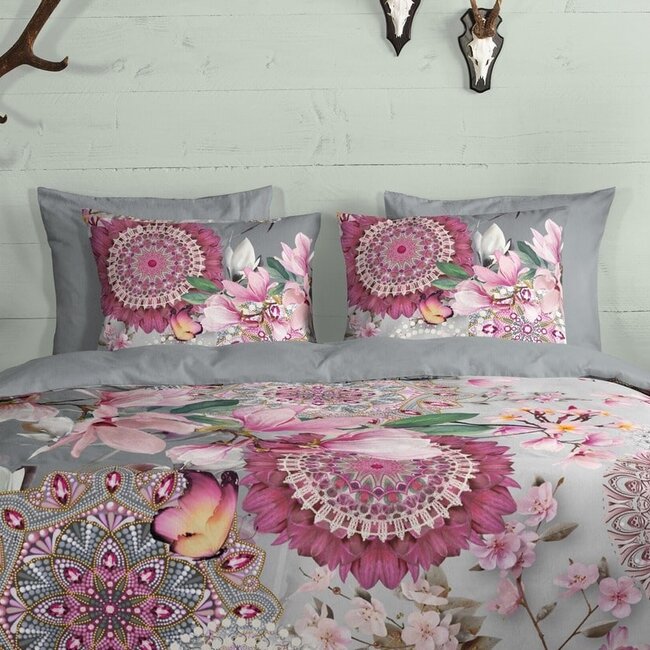 Flanel dekbedovertrek Inaya