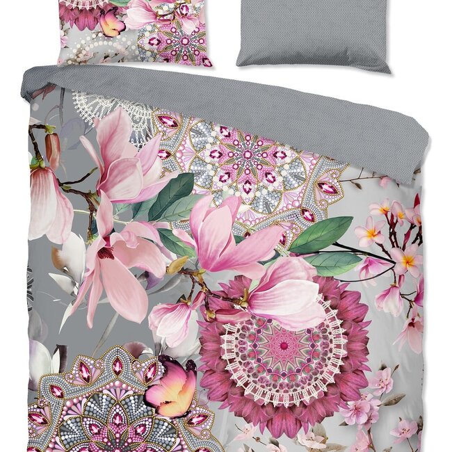 Flanel dekbedovertrek Inaya