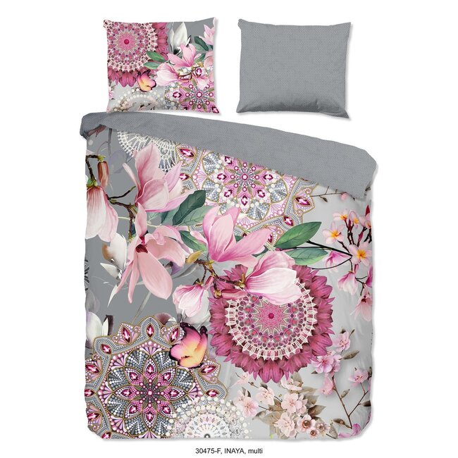 Flanel dekbedovertrek Inaya