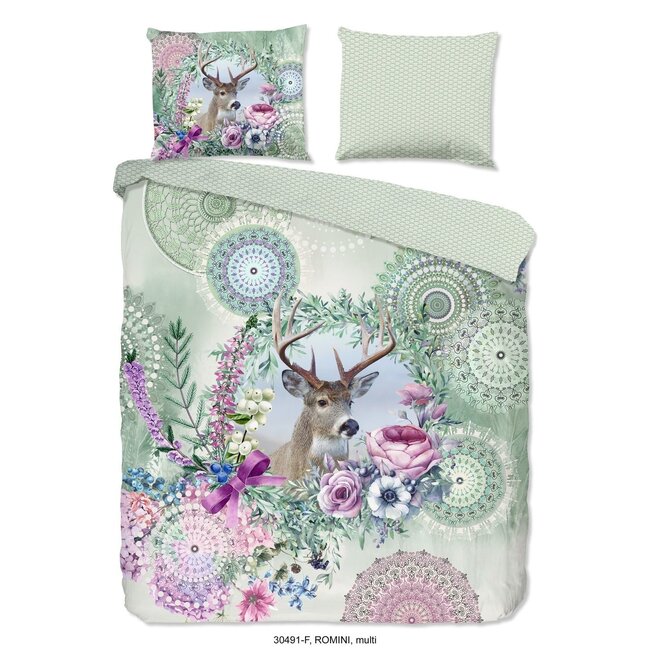 Flanel dekbedovertrek Romini