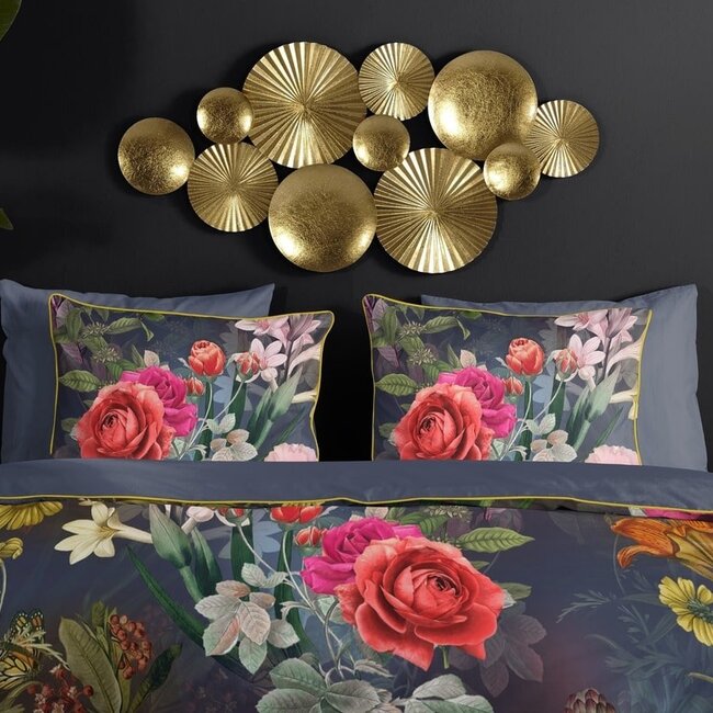 Katoensatijn dekbedovertrek Simone - 140x220 + 60x70cm