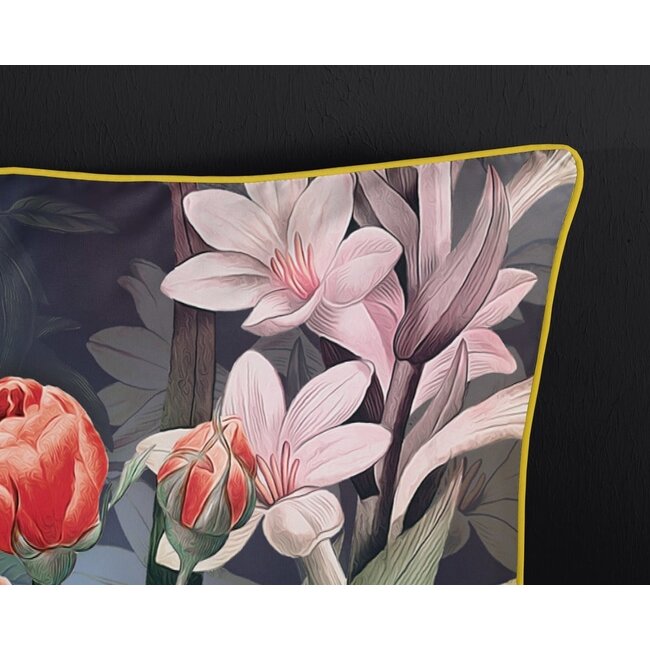 Katoensatijn dekbedovertrek Simone - 140x220 + 60x70cm