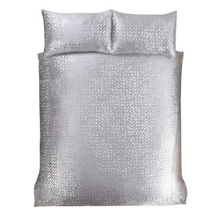 Belle Maison Velvet dekbedovertrek Bellagio grijs