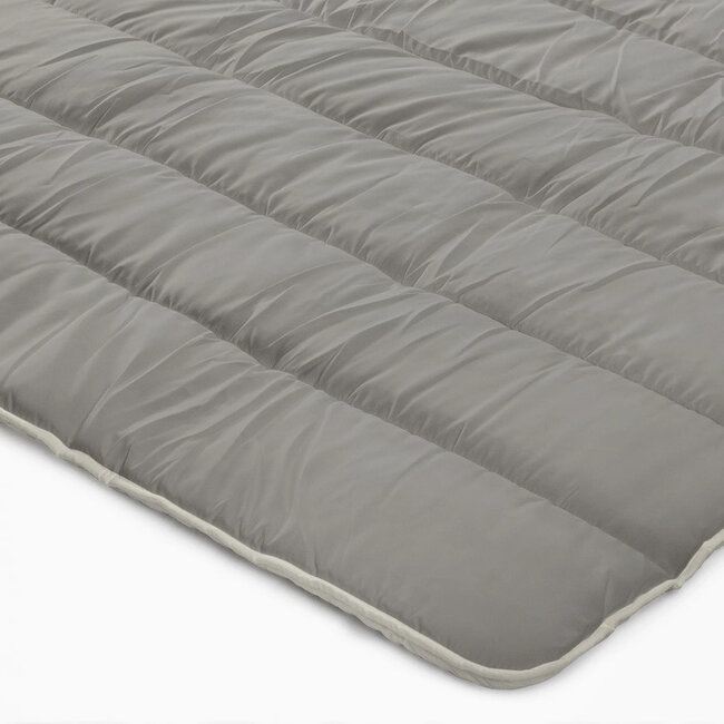 All in one lazy dekbed -  Dekbed en overtrek in 1 - Creme/Kaki