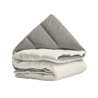 Sleeptime All in one lazy dekbed -  Dekbed en overtrek in 1 - Creme/Kaki