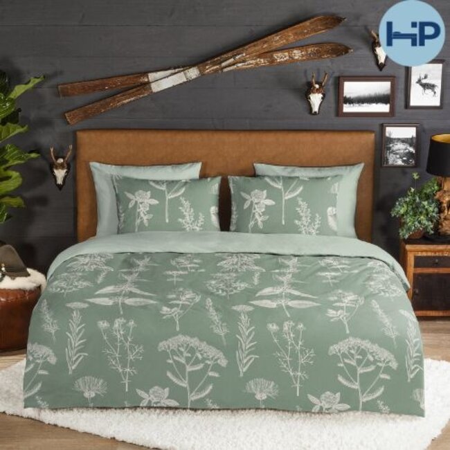 Flanel dekbedovertrek Herbs