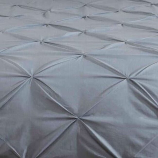 Polykatoen dekbedovertrek Balmoral grijs