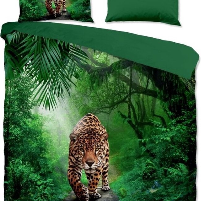 Microvezel  dekbedovertrek Panther Amazone