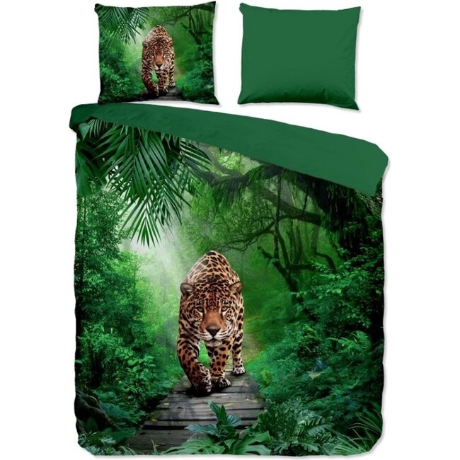 Microvezel  dekbedovertrek Panther Amazone