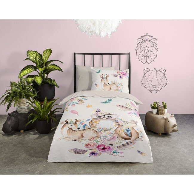 Microvezel kinderdekbedovertrek Meandra - 140x220 + 60x70 cm