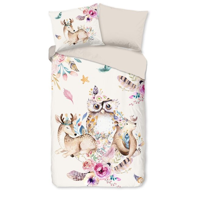 Microvezel kinderdekbedovertrek Meandra - 140x220 + 60x70 cm