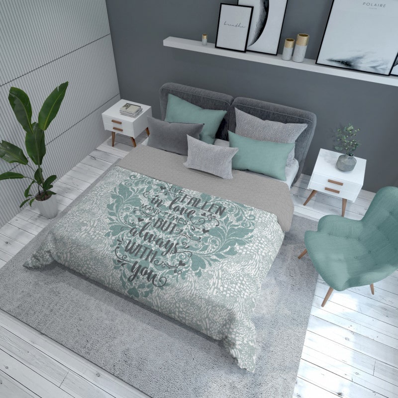 Bedsprei Fallen in love - 170x210 cm