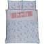 Polykatoen dekbedovertrek Be pretty blauw