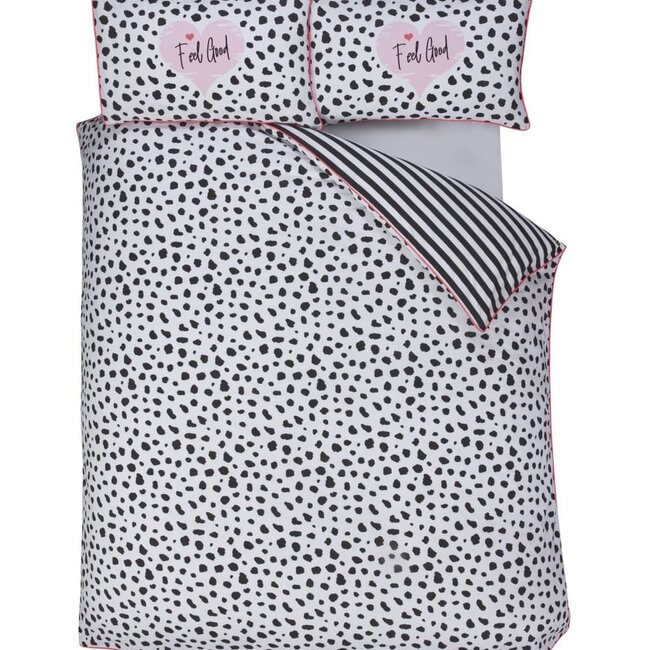 Dekbedovertrek Dalmatian - Polykatoen - 	Lits-jumeaux (230x220 + 2st 50x75cm)