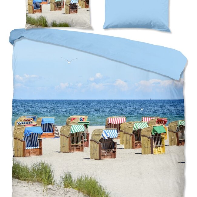 Microvezel dekbedovertrek Strand Relax