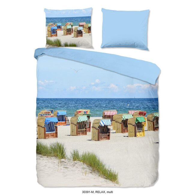 Microvezel dekbedovertrek Strand Relax