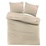 BLCKOUT dekbedovertrek Alberta - zand - biologische percale katoen