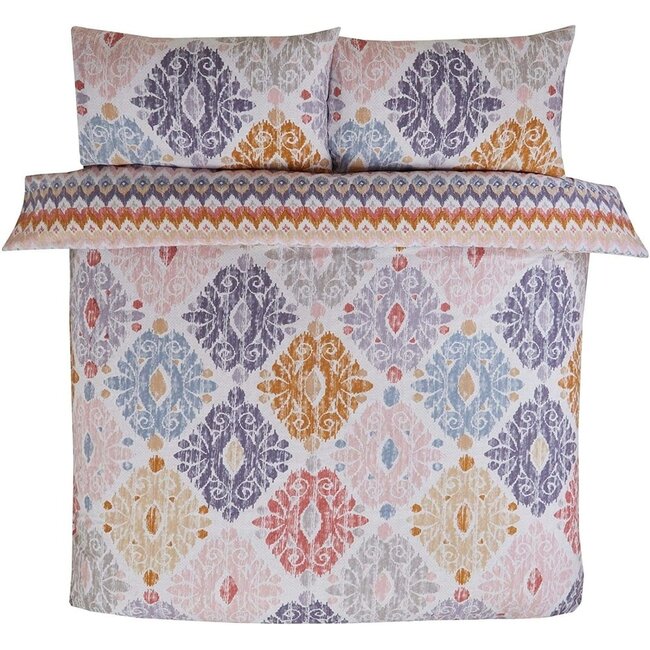 Polykatoen dekbedovertrek Zara blush