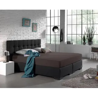 Dreamhouse Hoeslaken - dubbel jersey - deep taupe