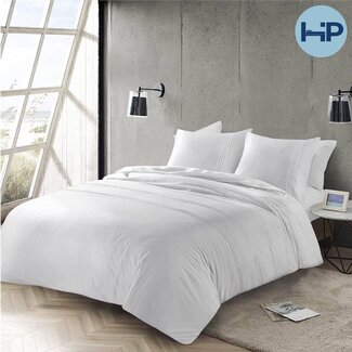 Papillon® Katoen percal dekbedovertrek Agatha - Wit