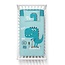Ledikant dekbedovertrek Cool dude blauw - 100x135 + 40x60 cm - katoen