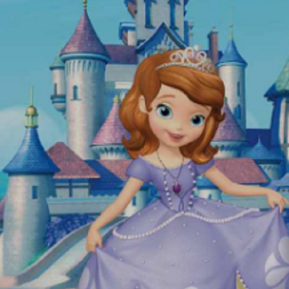 Disney & Licentie Sofia the First strandlaken - 70x140 cm