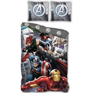 Marvel Avengers kinderdekbedovertrek Assemble - microvezel - eenpersoons